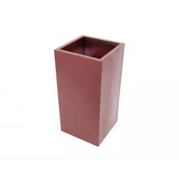 EUROPALMS Leichtsinn Box-100 punainen kiiltävä koristeellinen rekvisiittakuutio 83011853