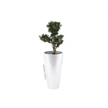 EUROPALMS Leichtsin Elegance-69 hopeinen kiiltävä koristehahmo 83011856