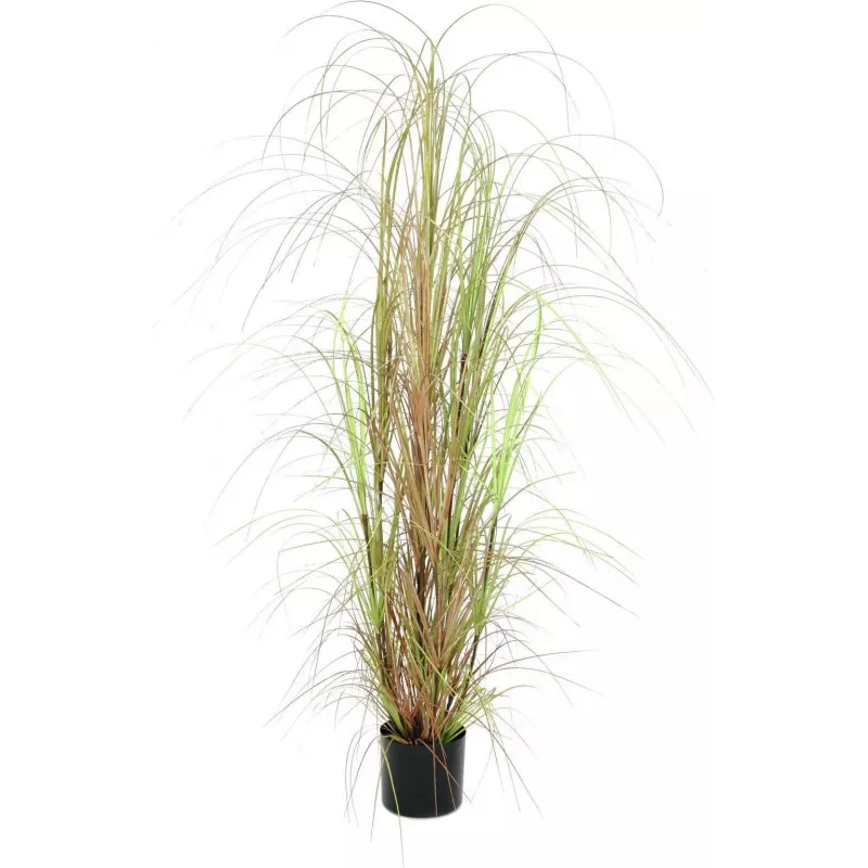 EUROPALMS keinotekoinen ruohopensaikko, 150 cm, vihreä, sisustuskoriste 82600127