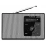 TechniSat DIGITRADIO 2 DAB+ UKW Bluetooth radiokello musta/valkoinen 0002/3910