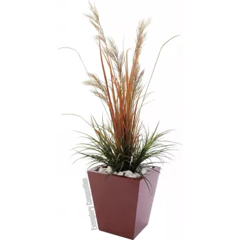 EUROPALMS Leichtsinn Basic-50 koristeellinen pallo, punainen, kiiltävä 83011868