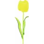 EUROPALMS Crystal Tulip tekokukka, keltainen, 61 cm, 12 kpl:n pakkaus 82600207