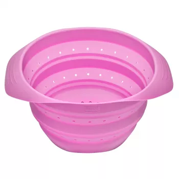 LURCH taitettava siivilä Traube 24 cm silikoni PP-pohjalla 210286