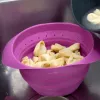 LURCH taitettava siivilä Traube 24 cm silikoni PP-pohjalla 210286