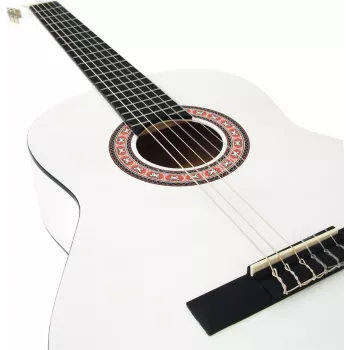 DIMAVERY AC-303 klassinen kitara, valkoinen (26241008)