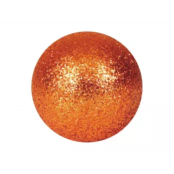 EUROPALMS koristepallo 3,5 cm, kupari, glitter, 48 kpl (8350129K)