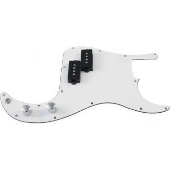 DIMAVERY Pickguard PB-sähköbassomalleihin, 3-kerroksinen musta 26300210