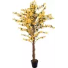 EUROPALMS tekoforsythiapuu, jossa 3 runkoa, keltainen, 150 cm 82507102