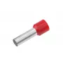 Cimco 187009 johdinpäätehylsy 1 mm² osaeristetty punainen 100 kpl