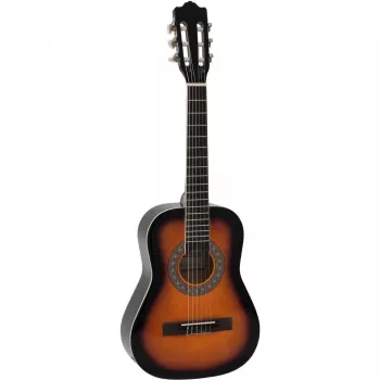 Dimavery AC-303 klassinen kitara 1/2 Sunburst 535 mm mensuuri 6-kielinen