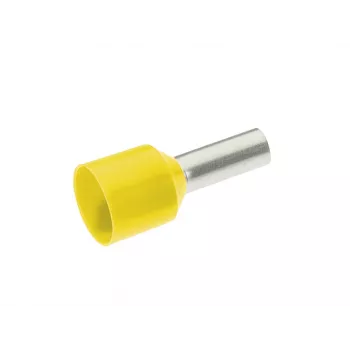 Cimco 187305 johdinpäätehylsy 6 mm² osaeristetty keltainen 100 kpl