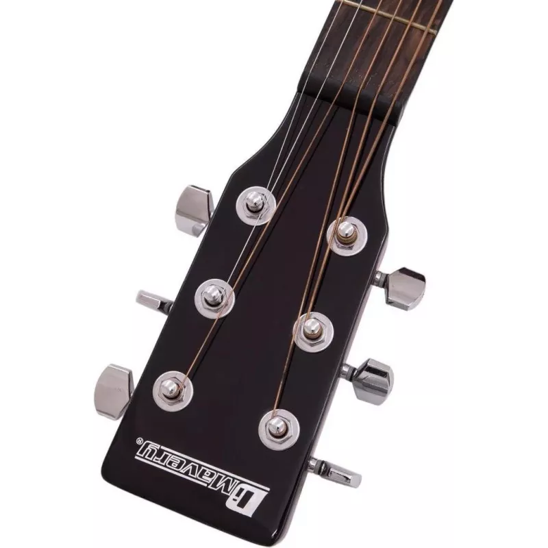 DIMAVERY AW-400 akustinen kitara Redburst 26235088