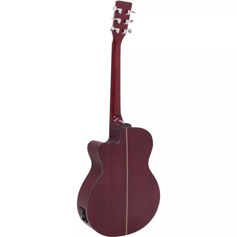DIMAVERY AW-400 akustinen kitara Redburst 26235088