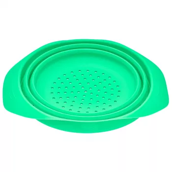 LURCH taitettava silikonisiivilä 24 cm vihreä 210285