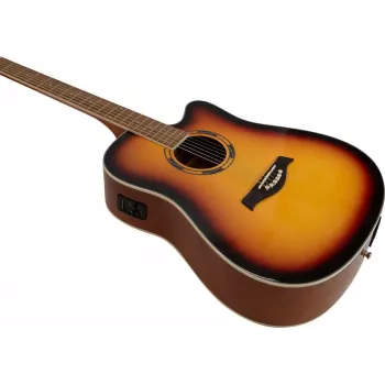 DIMAVERY DR-520 dreadnought-akustinen kitara, Sunburst 26231274