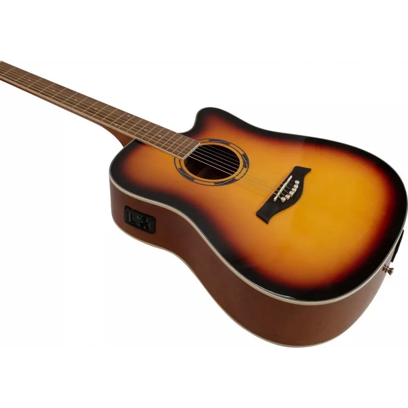 DIMAVERY DR-520 dreadnought-akustinen kitara, Sunburst 26231274