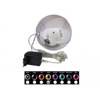 EUROPALMS LED-lumipallo 15cm, kulta 83501245
