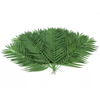 EUROPALMS kookospalmun lehdet, tekokasvi, 110 cm, 12 kpl:n pakkaus 82509897