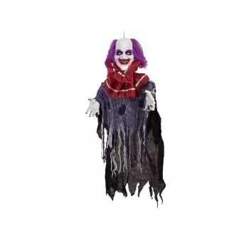 EUROPALMS animoitu Halloween-hahmo klovni Robby, 120 cm 83316147