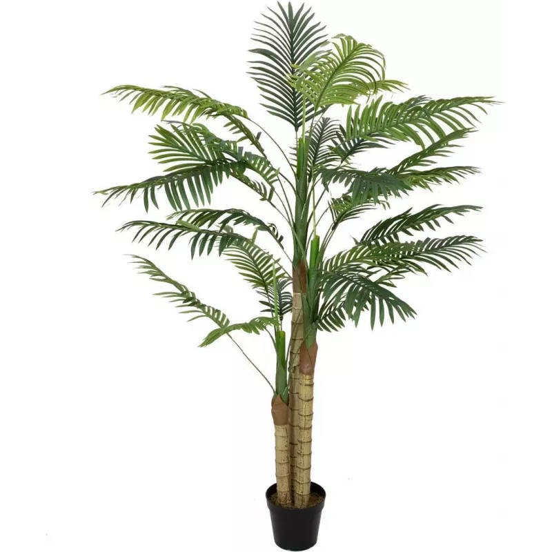 EUROPALMS arecapalmu, 3-runkoinen, tekokasvi, 150 cm 82509411