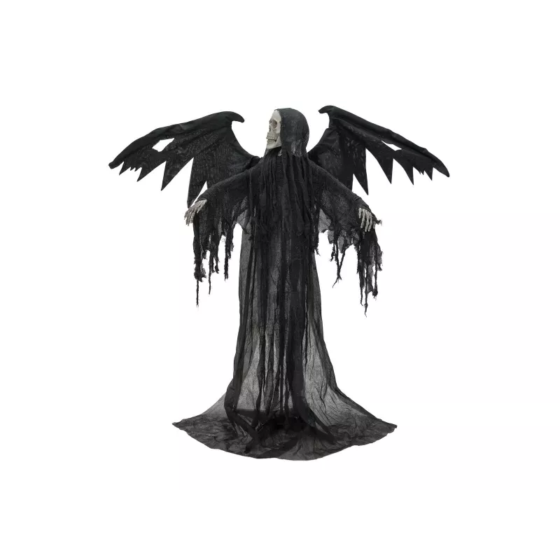 EUROPALMS Halloween musta enkeli, 175x100x66 cm (83316138)