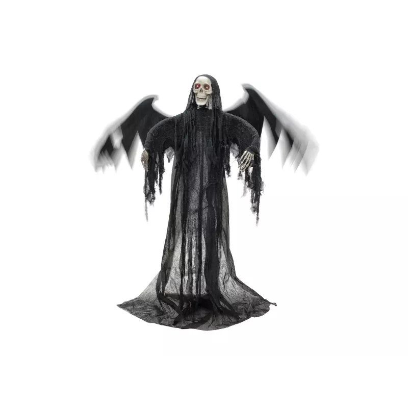 EUROPALMS Halloween musta enkeli, 175x100x66 cm (83316138)