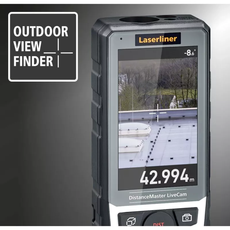 Laserliner DistanceMaster LiveCam laseretäisyysmittari 150 m 080.985A