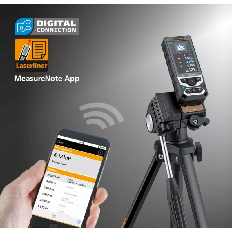 Laserliner DistanceMaster LiveCam laseretäisyysmittari 150 m 080.985A