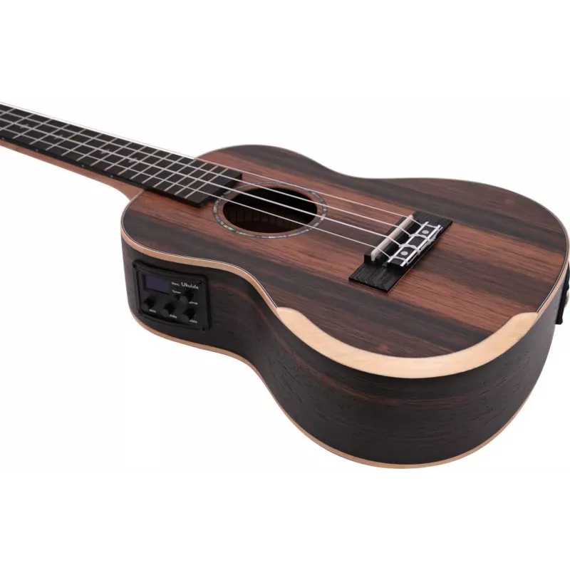 DIMAVERY UK-800 konserttiukulele, eebenpuu 26255856