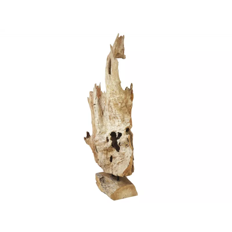 EUROPALMS tiikkijuuri-veistos luonnonvärinen 160 cm 83200185