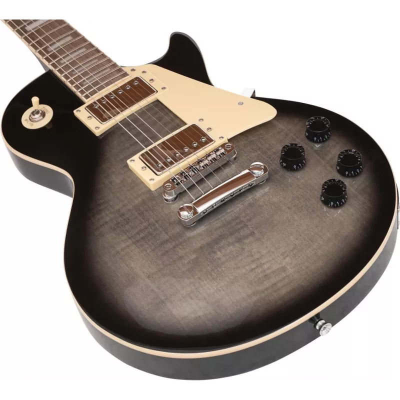 DIMAVERY LP-750 sähkökitara, Translucent Gray Blackburst 26219396