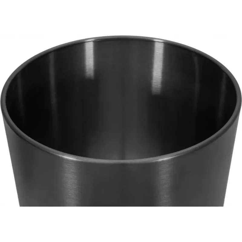 EUROPALMS STEELECHT-35 Nova ruostumaton teräs -ruukkukasvi, antrasiitti, Ø35 cm 83011397