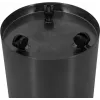 EUROPALMS STEELECHT-35 Nova ruostumaton teräs -ruukkukasvi, antrasiitti, Ø35 cm 83011397