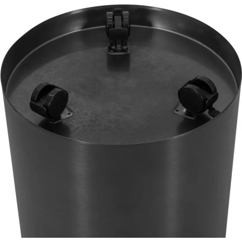 EUROPALMS STEELECHT-35 Nova ruostumaton teräs -ruukkukasvi, antrasiitti, Ø35 cm 83011397