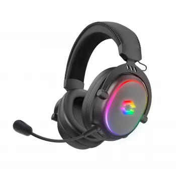 SPEEDLINK CONUX Wireless RGB stereo-pelikuulokemikrofoni – PC/PS5/PS4/Xbox Series X/S/Switch2/Switch/OLED/Lite, musta (SL-860101-BK)