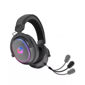 SPEEDLINK CONUX Wireless RGB stereo-pelikuulokemikrofoni – PC/PS5/PS4/Xbox Series X/S/Switch2/Switch/OLED/Lite, musta (SL-860101-BK)