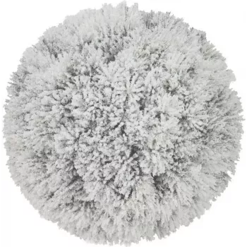 EUROPALMS flokattu kuusenkäpy-pallo 20cm 83500304