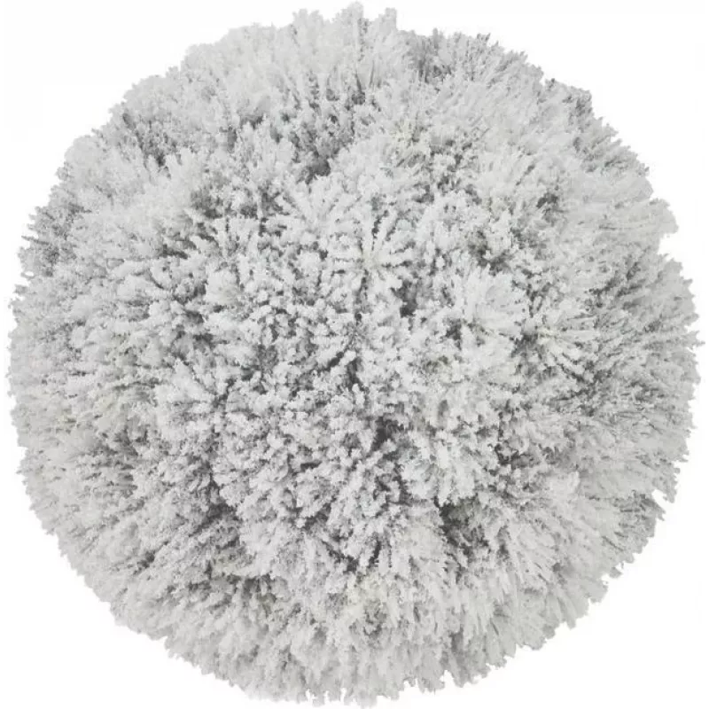 EUROPALMS flokattu kuusenkäpy-pallo 20cm 83500304