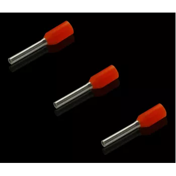 Rittal 4050760 eristetty johdinpäätehylsy 0,5 mm² oranssi 500 kpl