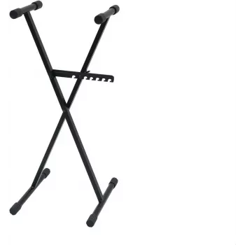 DIMAVERY SL-4 kosketinsoitinteline X-runko teräs musta 26702063
