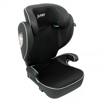 Petex Basic Plus 1600 lastenistuin musta HDPE ECE R129 i-Size ISOFIX 100-150 cm