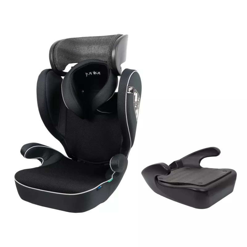 Petex Supreme Plus 1151 ISOFIX lastenistuin auto musta HDPE ECE R129 i-Size 76-150 cm