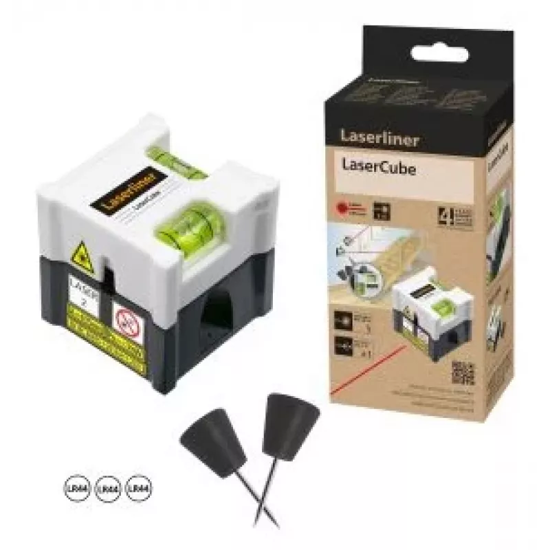 Laserliner LaserCube viivalaser, 5 m kantama 081.108E