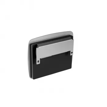 Kindermann seinäteline CablePort Desk² 60:lle, musta teräs 5002000602