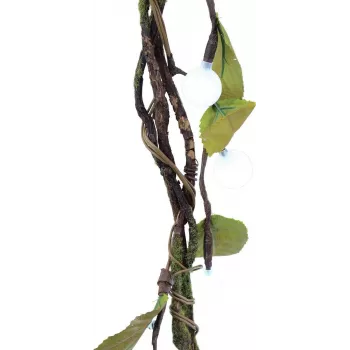 EUROPALMS turvemyrtin köynnös LED-valoilla, valkoinen, 180 cm 83330308