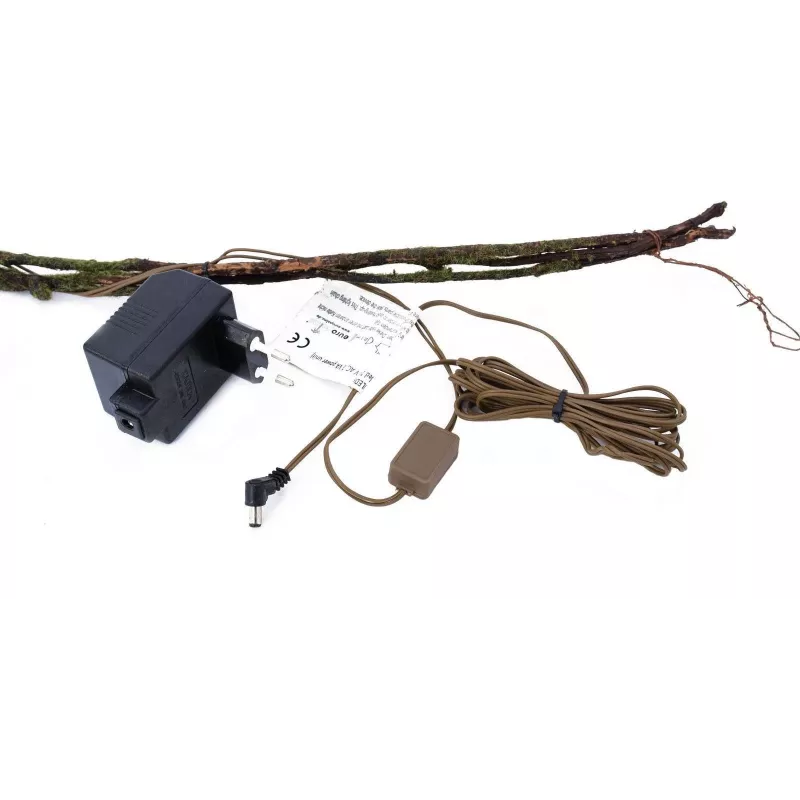 EUROPALMS turvemyrtin köynnös LED-valoilla, valkoinen, 180 cm 83330308