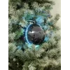 EUROPALMS LED lumipallo 8 cm, musta, 5 kpl:n pakkaus (83501236)
