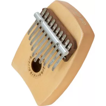 Dimavery KL-1 kalimba, 10 kosketinta C-duuri, luonnollinen sapele-puu 26051610