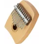 Dimavery KL-1 kalimba, 10 kosketinta C-duuri, luonnollinen sapele-puu 26051610