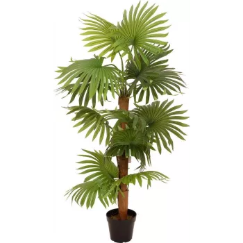 EUROPALMS viuhkopalmu tekokasvi 130 cm 82509302